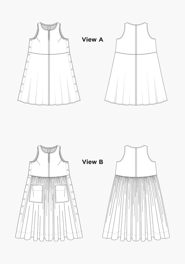 Grainline Studio / Austin Dress / Standard - Harmony