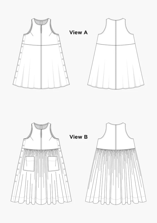 Grainline Studio / Austin Dress / Curvy - Harmony
