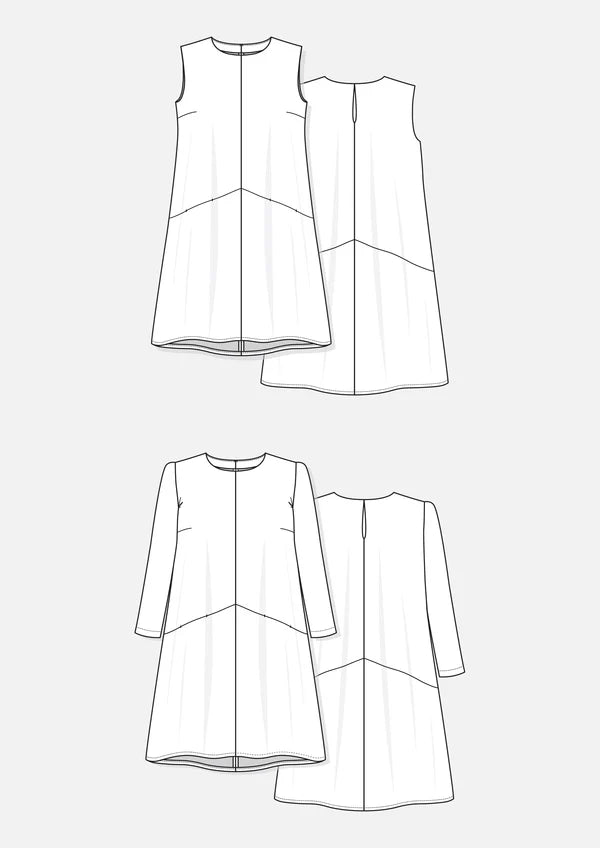Grainline Studio / Farrow Dress / Curvy - Harmony