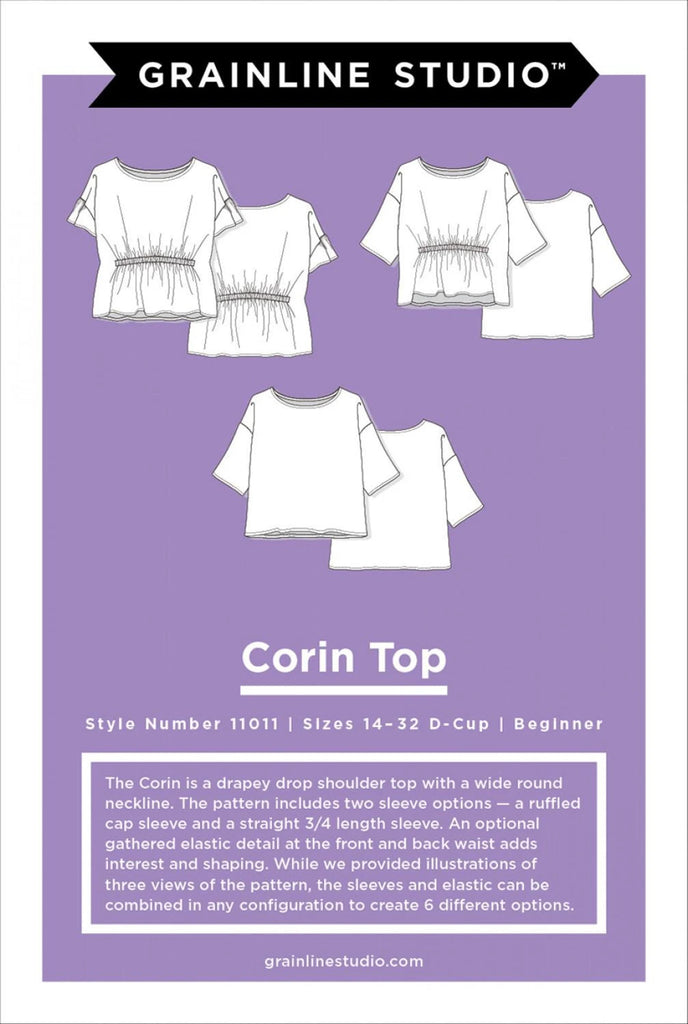 Grainline Studio / Corin Top - Harmony