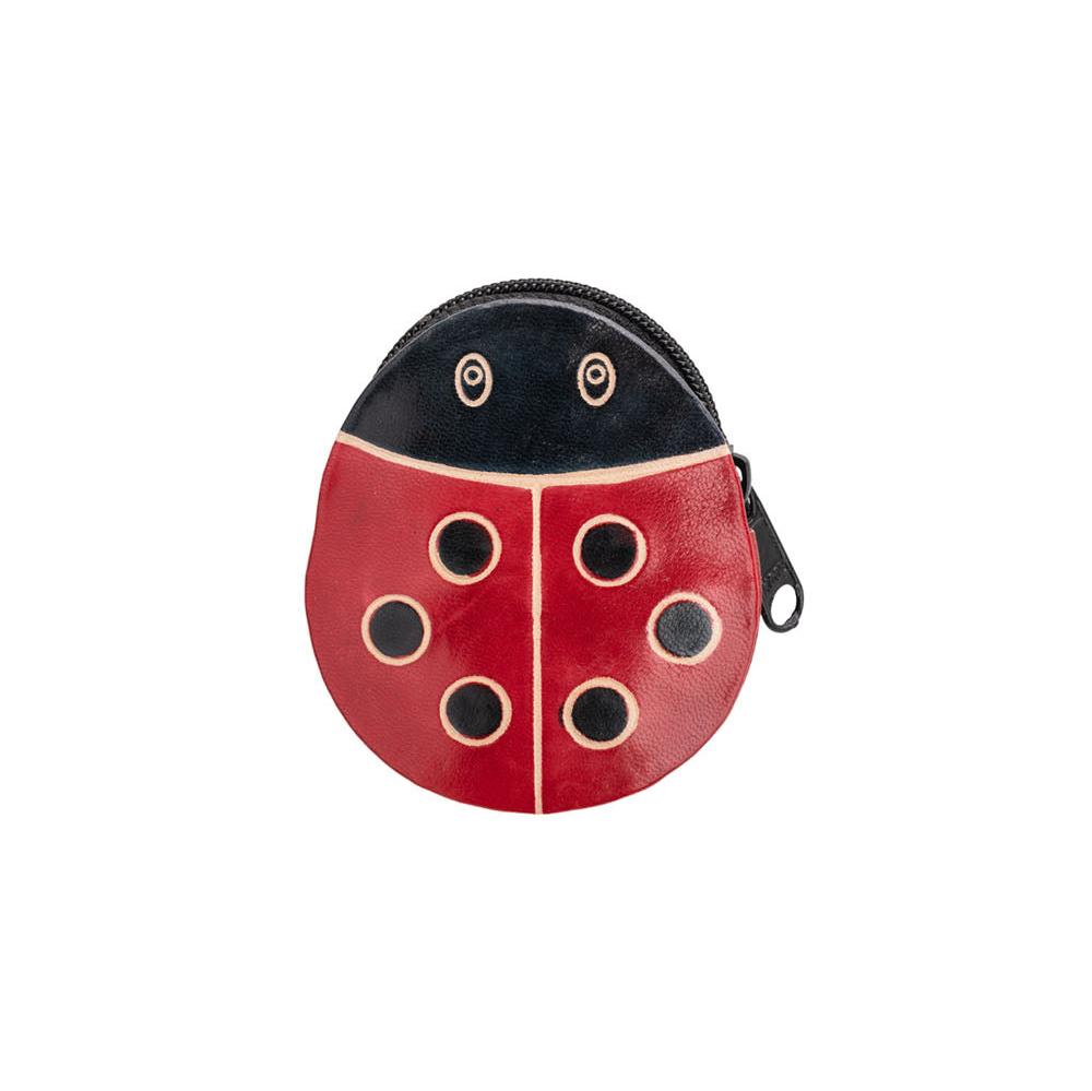 Ladybug Leather Purse - Harmony