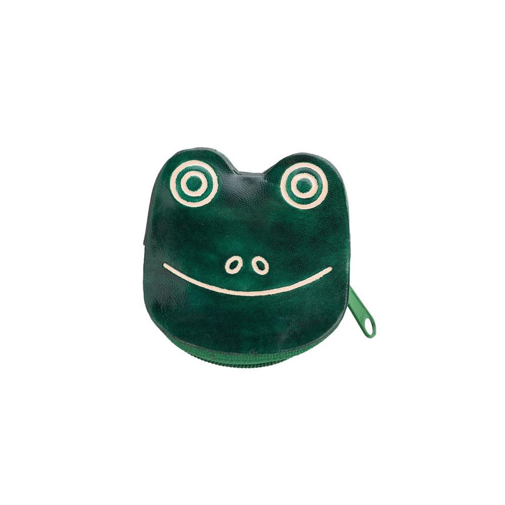 Frog Leather Purse - Harmony