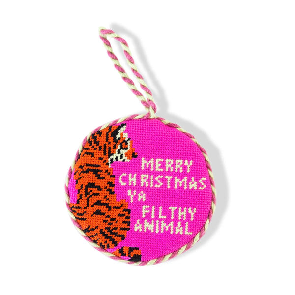 Ya Filthy Animal Needlepoint Ornament - Harmony