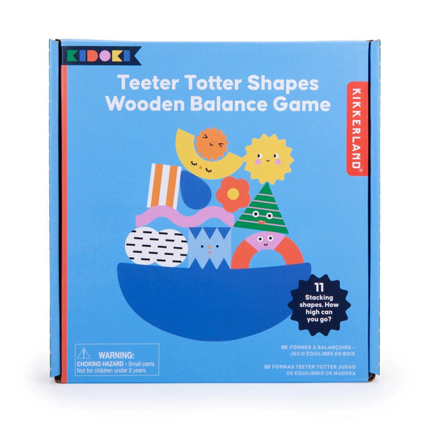 Teeter Totter Shapes Wooden Balance Game - Harmony