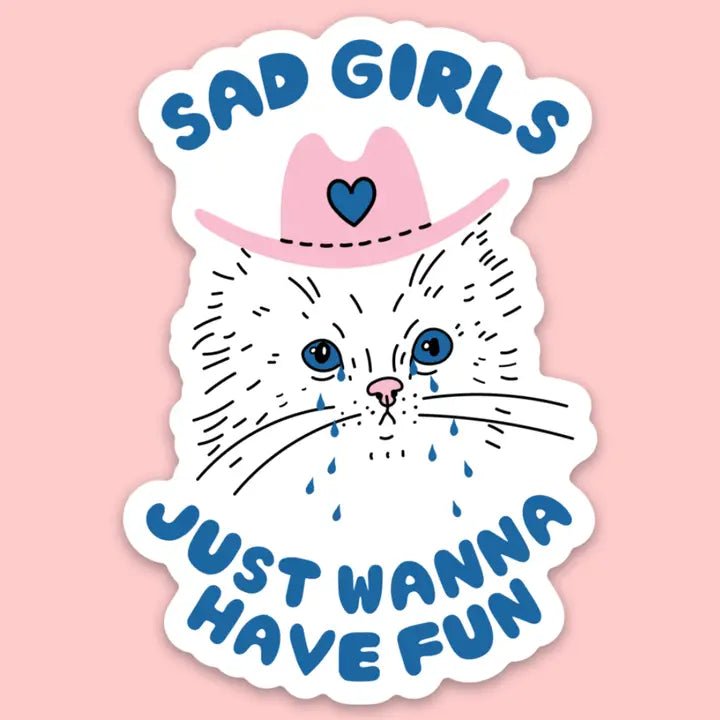 Sad Girls Sticker - Harmony