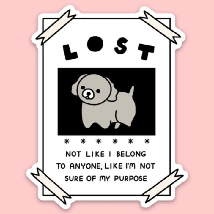 Lost Puppy Sticker - Harmony