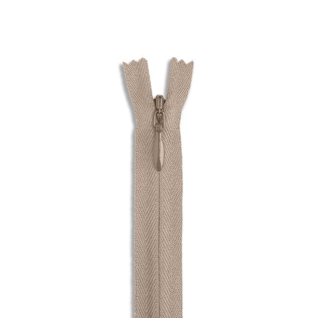 7" 2 Invisible Nylon Zipper / Khaki (573) - Harmony