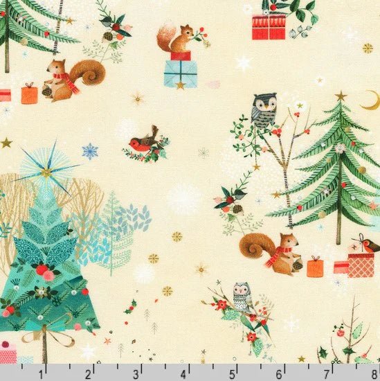 Festive Fauna / Holiday Forest / Natural - Harmony