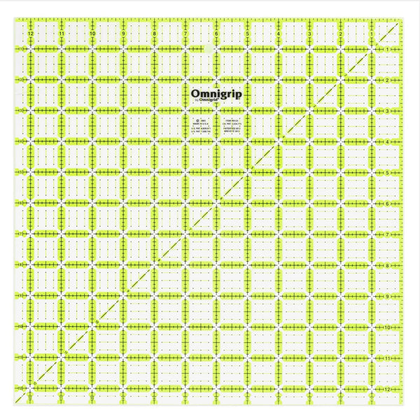 Neon Square Ruler, 12 - 1/2" x 12 - 1/2" - Harmony