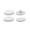 7/8" Craft Cover Button Kit, 14 Sets, Nickel - Harmony