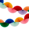 Rainbow Honeycomb Fan Garland - Harmony