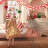 Candy Cane Stripe Honeycomb Garland - Harmony