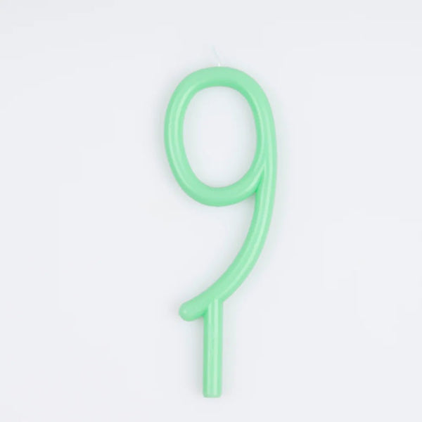 Slim Number Candles - Harmony
