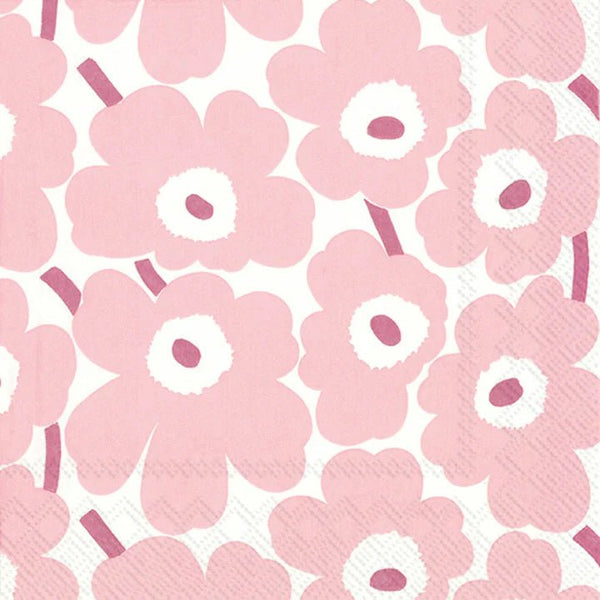 Lunch Napkin Marimekko Unikko - Light Rose - Harmony