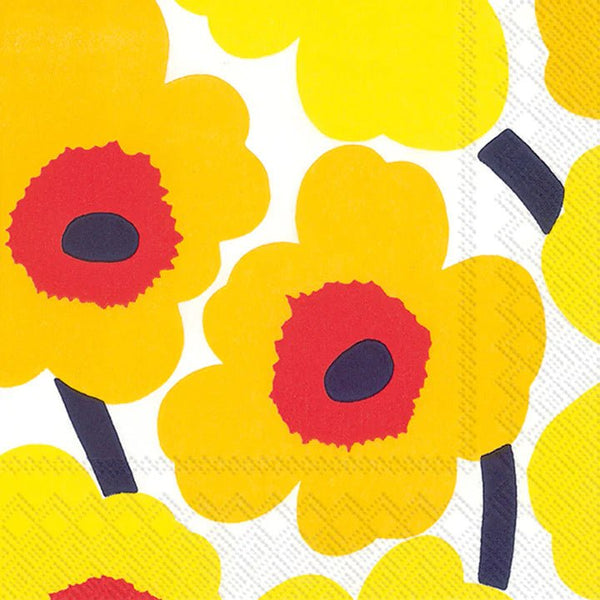 Lunch Napkin Marimekko Unikko - Dark Yellow - Harmony