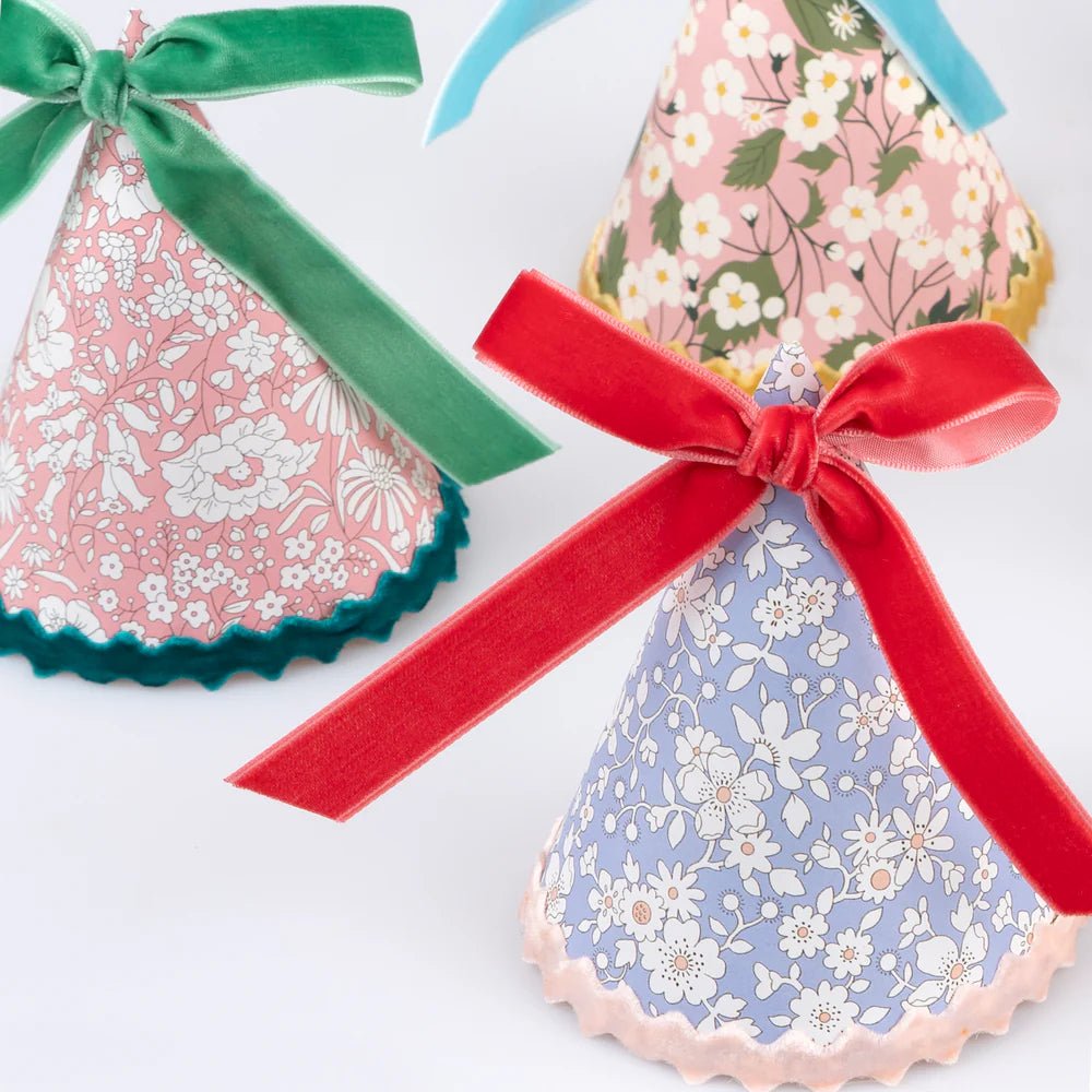 Meri Meri x Liberty Party Hats (x8) - Harmony