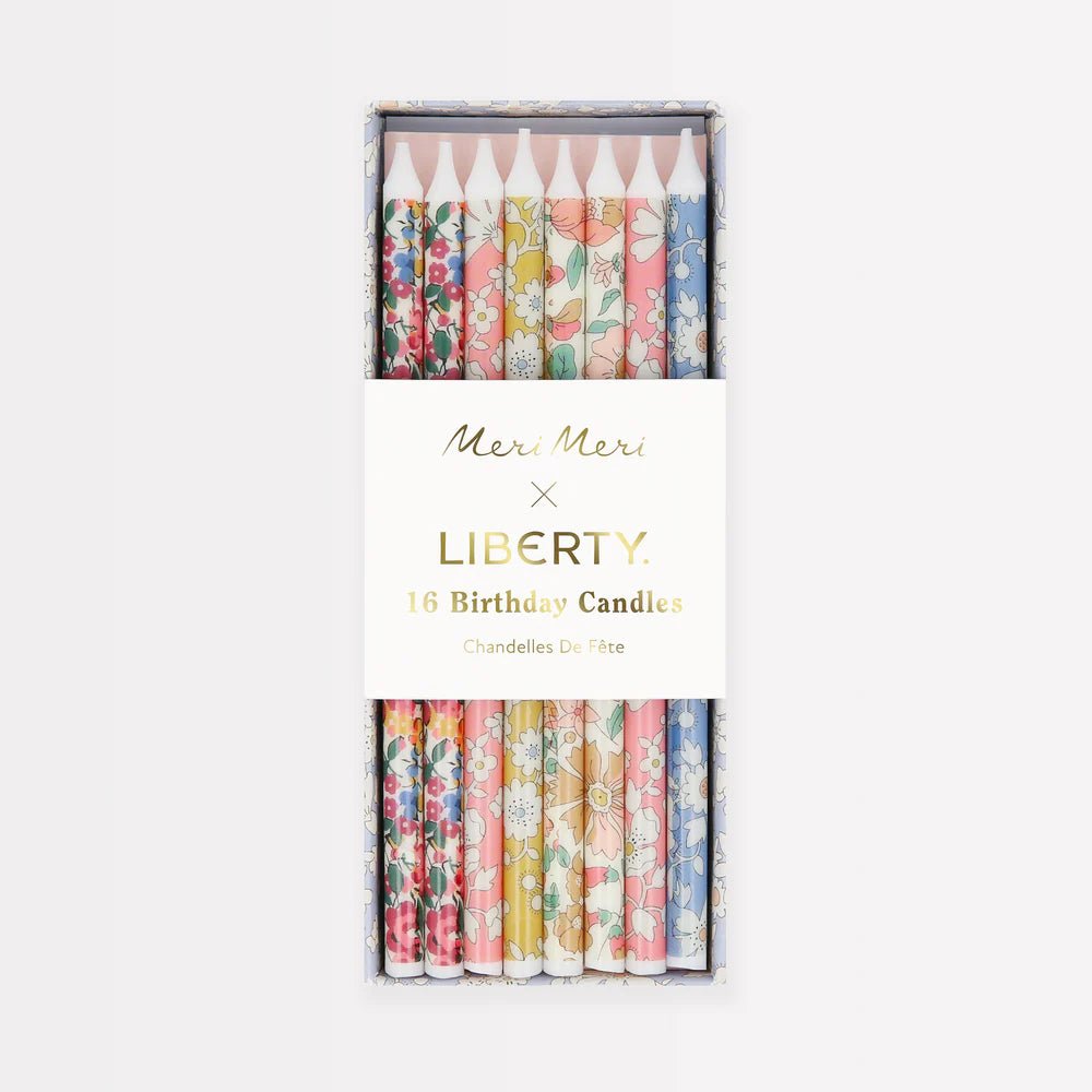 Liberty Mixed Print Party Candles - Harmony