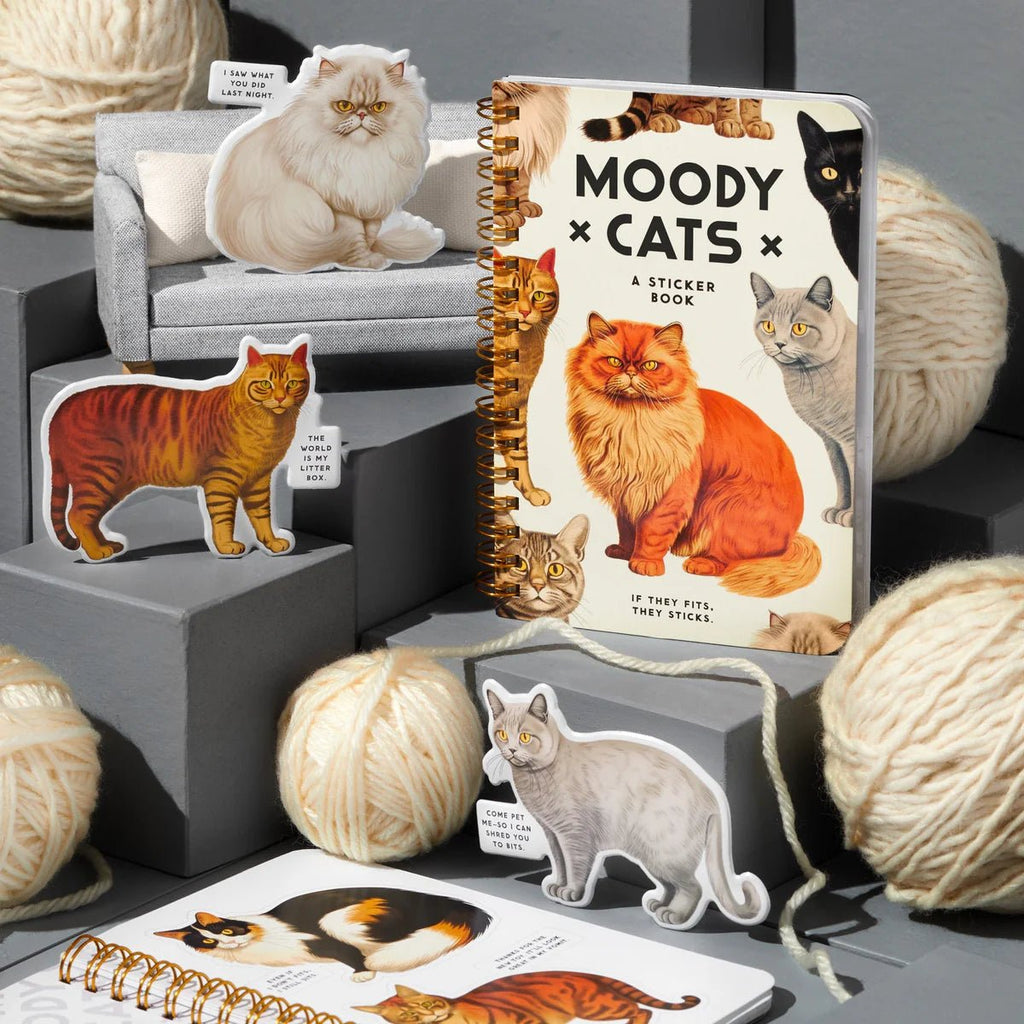 Moody Cats - A Sticker Book - Harmony