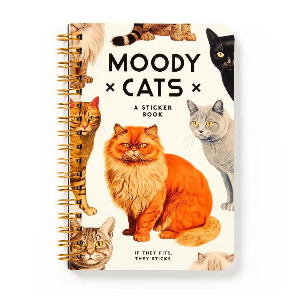 Moody Cats - A Sticker Book - Harmony