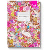 Neon Floral Peacock Notebook - Harmony