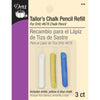 Tailors Chalk Pencil Refill, Assorted, 3 pc - Harmony