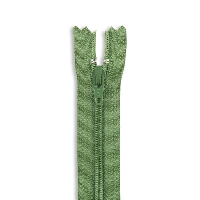 22" 3 Nylon Coil Non - Separating Zipper / Clover (528) - Harmony