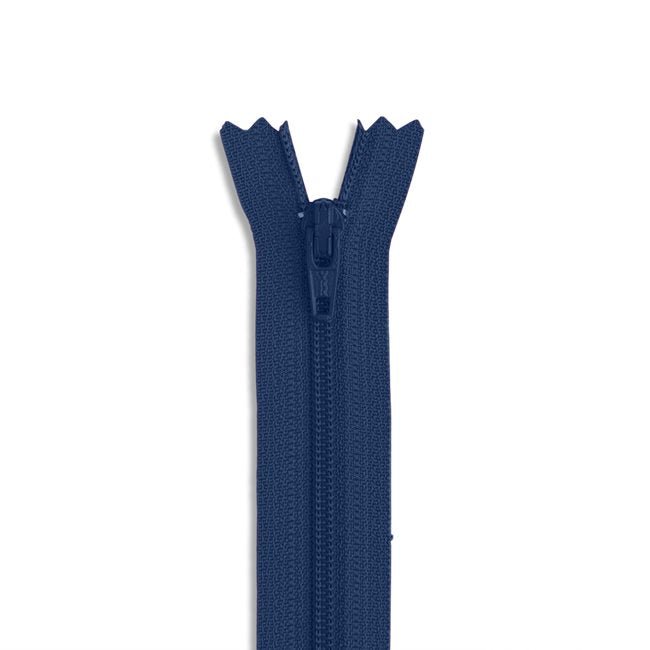 7" 3 Nylon Coil Non - Separating Zipper / Pennant Blue (919) - Harmony