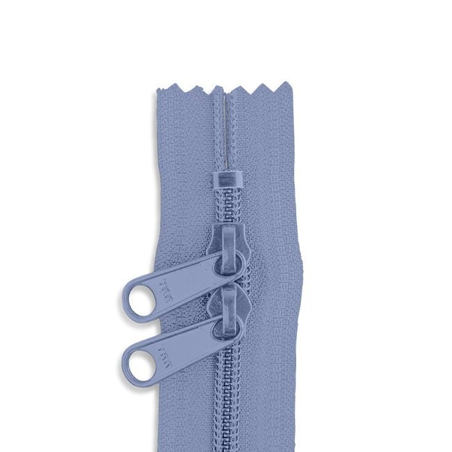 18" 4.5 Nylon Two - Way Zipper / Steel Grey (119) - Harmony