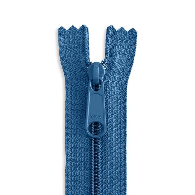 20" 4.5 Nylon Coil Long Pull Bag Zipper / River Blue (555) - Harmony
