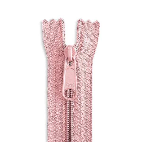 20" 4.5 Nylon Coil Long Pull Bag Zipper / Blush Pink (851) - Harmony