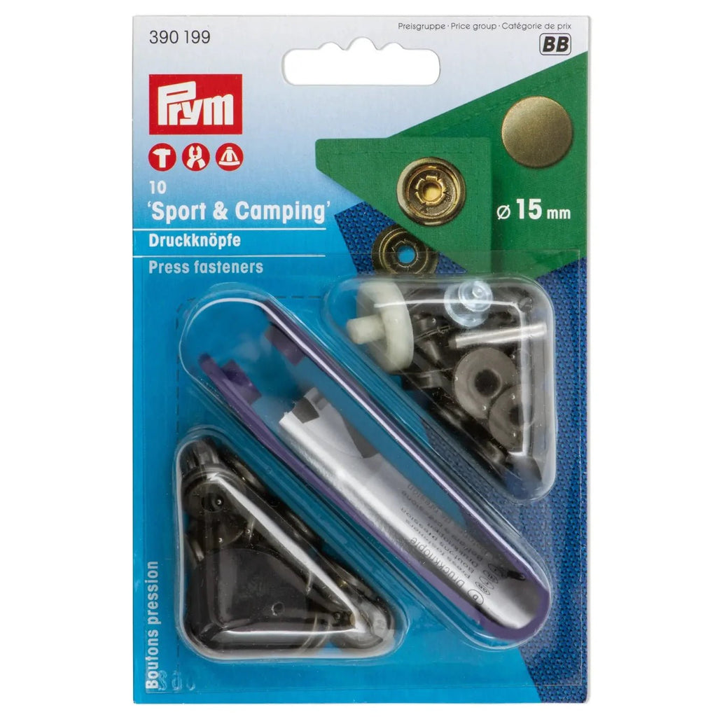 SPORT 15 mm Antique Brass with Tools 10pc - Harmony