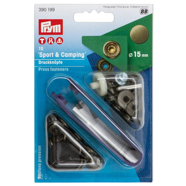 SPORT 15 mm Antique Brass with Tools 10pc - Harmony