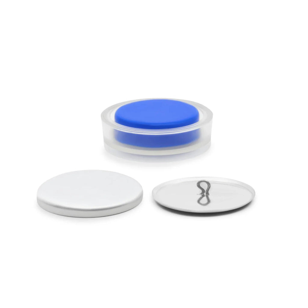 1 - 1/2" Cover Button Kit, Nickel - Harmony