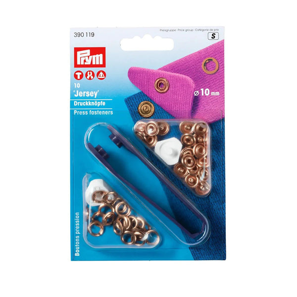 JERSEY 10 mm copper - plated with tools 10pc - Harmony