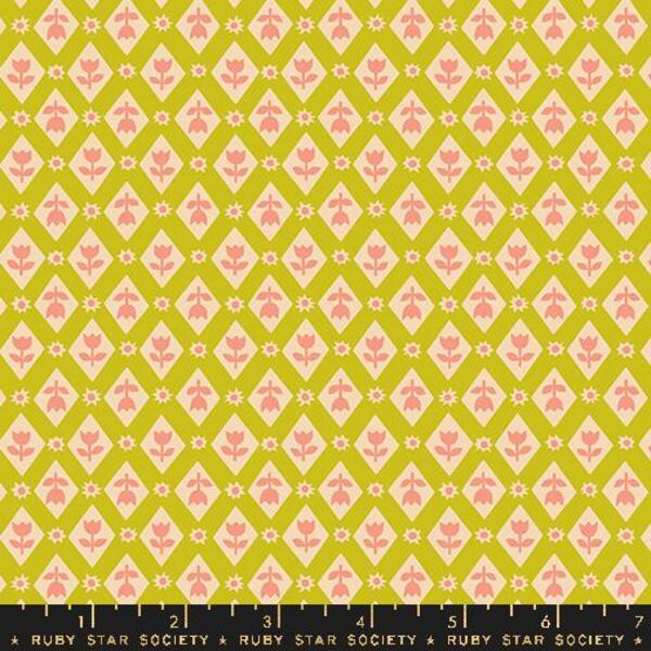 Favorite Flowers / Lattice 30s / Pistachio - Harmony