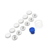 5/8" Cover Button Kit, Nickel - Harmony