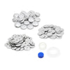 1 - 1/8" Craft Cover Buttons & Tools, 48 Sets - Harmony