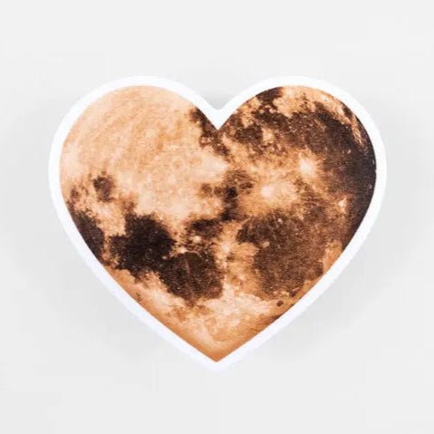 Heart Moon Sticker - Harmony