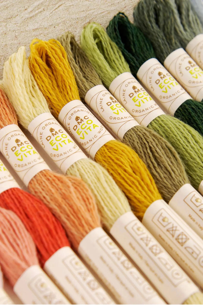 Eco Vita Wool Thread / 203 Lemon Safflower - Harmony