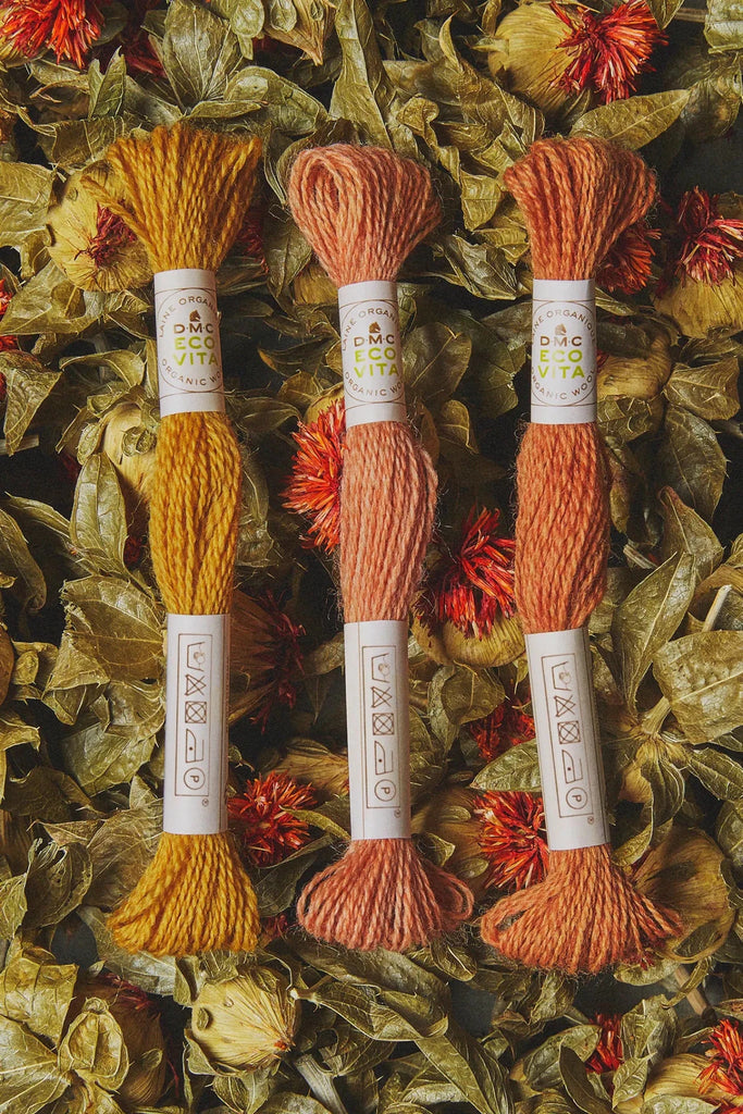 Eco Vita Wool Thread / 203 Lemon Safflower - Harmony