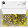 1 - 3/4" Quilting Pins, Yellow, 500 pc - Harmony