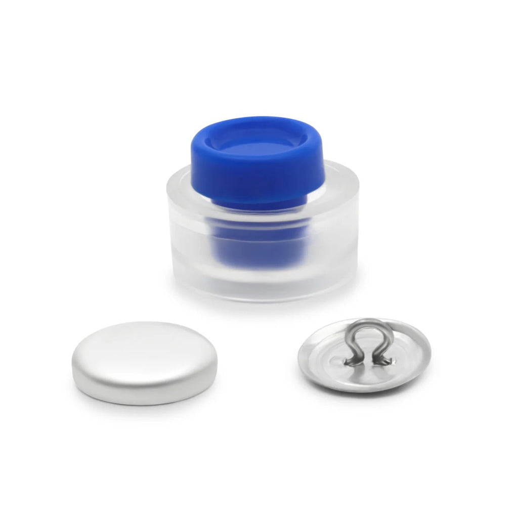 5/8" Cover Button Kit, Nickel - Harmony