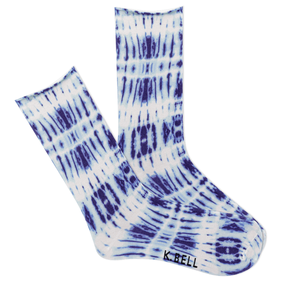 Women's Printed Roll Top Sock - Harmony