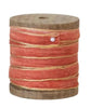 10 Yard Velvet Ribbon w/ Metallic Edges on Wood Spool, 3 Colors - Harmony