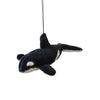 Cotton Velvet Whale Ornament, 2 Styles - Harmony