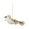 Wool Felt Dove Ornament - Harmony