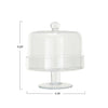 Glass Pedestal w/ Cloche - Harmony