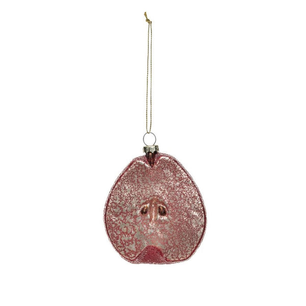 Mercury Glass Pear Ornament - Harmony