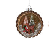 Glass Diorama Ornament with Animals and Trees, 2 Styles - Harmony