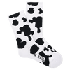 Women's American Made Cow Print Crew Sock - Harmony